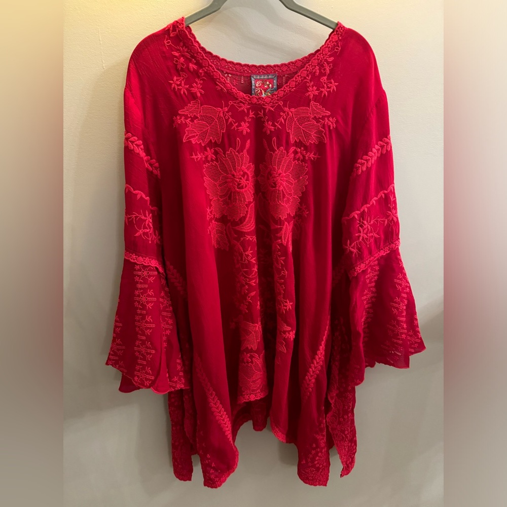 Gorgeous Johnny Was Tunic XL